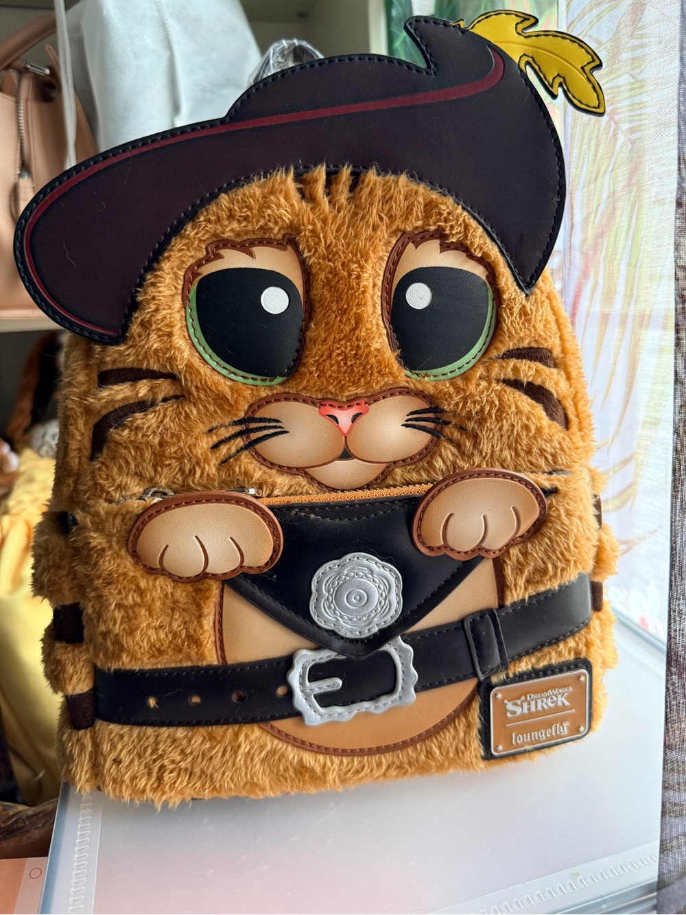 Loungefly Puss in Boots Mini Backpack NWT